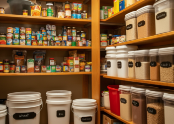 Prepper food variety