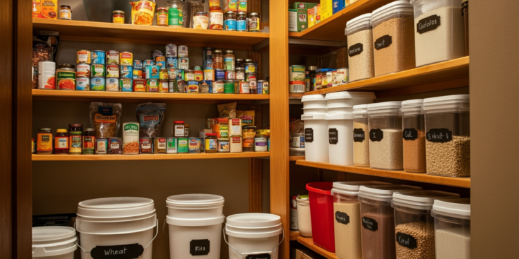 Prepper food variety