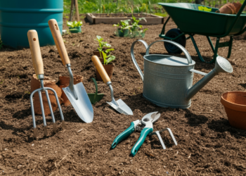 Prepper gardening tools