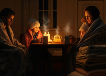 Ways to stay warm without electricity