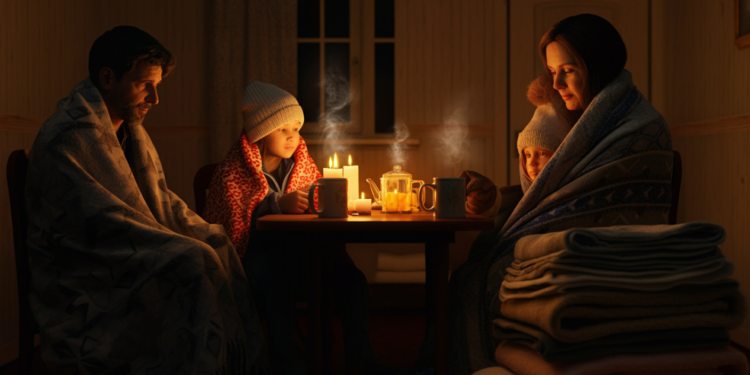 Ways to stay warm without electricity