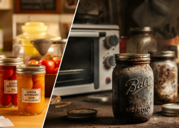 How to can food safely for long term storage