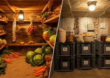 Root Cellar food storage