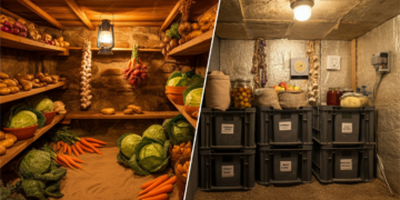 Root Cellar food storage
