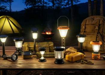 Solar-powered lights for preppers